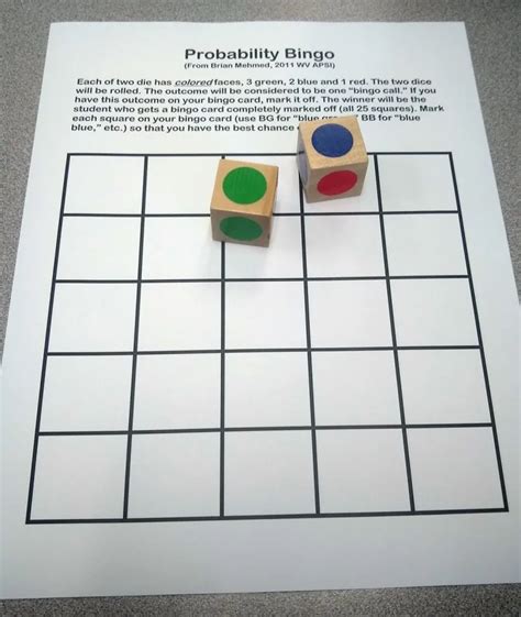 chances mission bingo|probability .